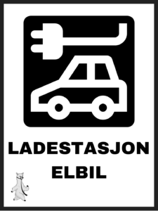 Alpakkavandring - Ladestasjon til elbil