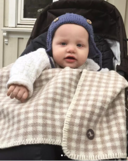 Alpakkavandring - Norsk Alpakka - Babyteppe